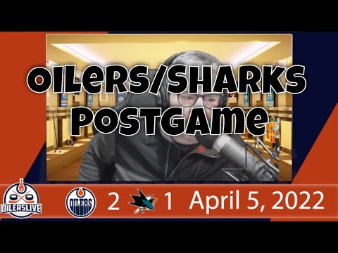 Edmonton Oilers vs San Jose Sharks April 5 2022 HEAVY HOCKEY POSTGAME