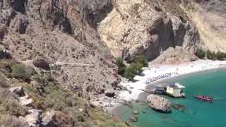 preview picture of video 'Crete Aradena Gorge -Marmara - Loutro - Chora Sfakion'
