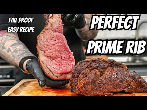 How To Make The PERFECT Prime Rib in the Oven! (No Fail Recipe!)