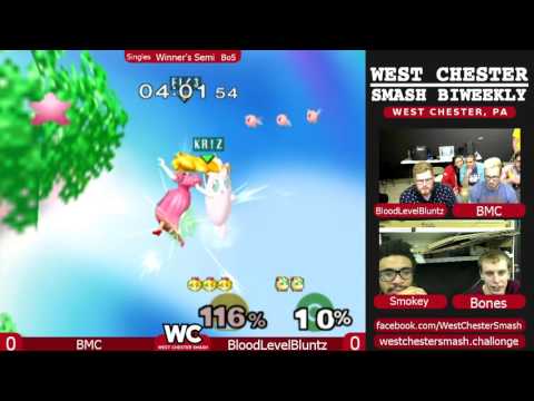 WCS 4/16/2016 Winners Semi: BMC (Peach) vs BloodLevelBluntz (Puff / Y.Link)