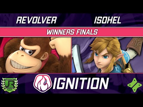 Revolver (Roy, Donkey Kong) vs isohel (Link) - Ignition 318 WINNERS FINALS