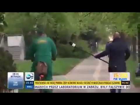 Dla czego maska na brodzie? JA MAM TO W PIŹDZIE!!! TVN