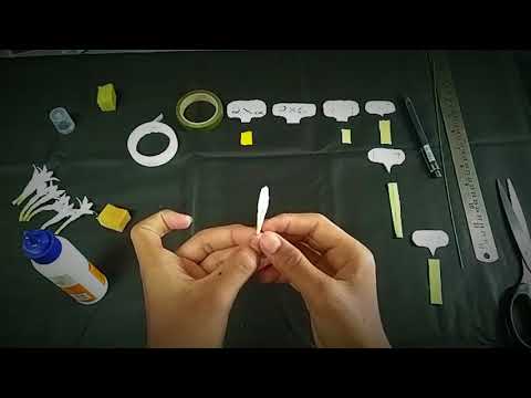 How to make tuberose from crepe paper
