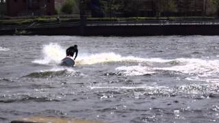 preview picture of video 'Jet Ski Acrobatics, Clip 4, Tees Barrage, UK, 5/2013'