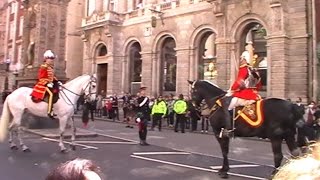Household Cavalry City of London Freedom Parade - April 2016