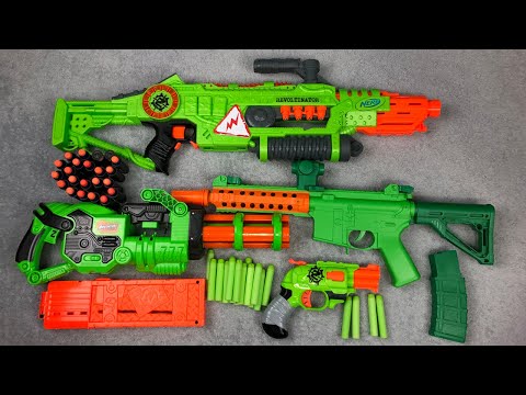 Green Army Toy Guns Box of Toys Nerf Revoltinator