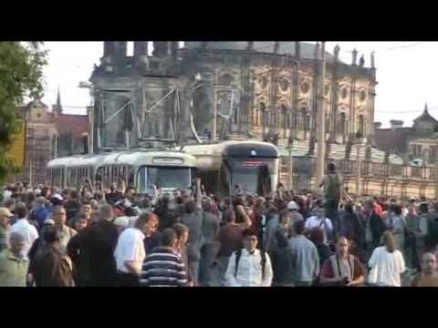 Strassenbahn in Dresden Letzter Tag Tatra.flv
