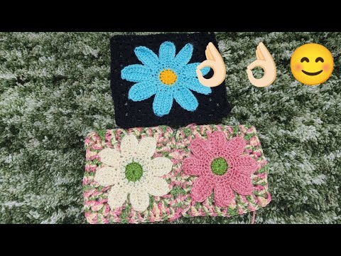 crochet with punita. easy and beautiful flower pattern knitting v.no.28