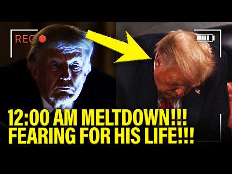 Trump has MIDNIGHT MELTDOWN in WH and FEARS FOR HIS LIFE