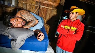 VIGIEI O BOTO A NOITE TODA NO CURRAL DA FAZENDA