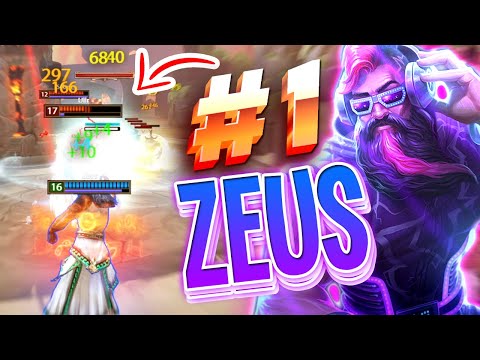 I Watched the NUMBER 1 Zeus in SMITE... It Was a STOMP