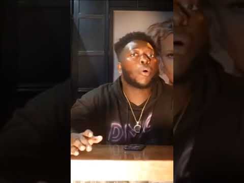 MARVIN HERBERT puts the frighteners on young man ( he was only going to shut the window)