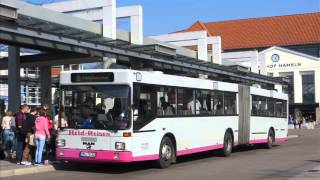 preview picture of video '[Sound] Bus MAN SG 312 (HM-TQ 22) der Fa Held Reisen, Hessisch Oldendorf (Landkreis Hameln-Pyrmont)'
