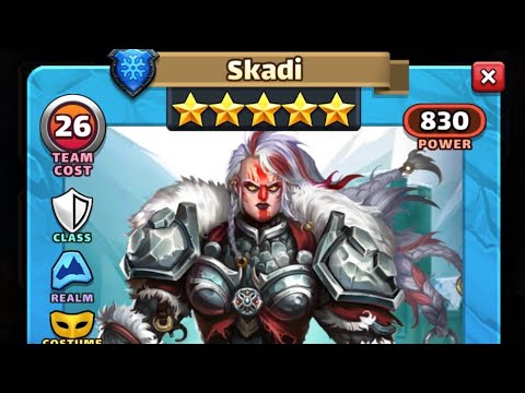 Valhalla summons! New Skadi costume!?!? Feeling lucky?