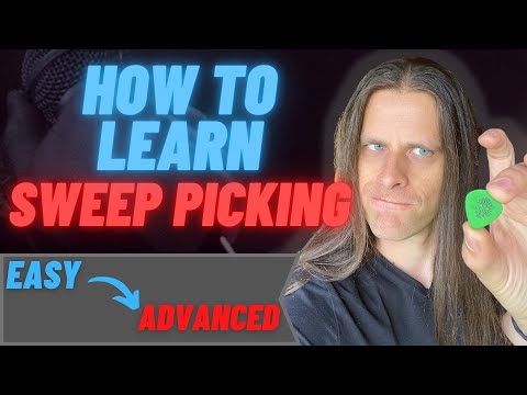 SWEEP PICKING 15-MINUTES-PRACTICE | GUITAR PLAYALONG WITH TABS