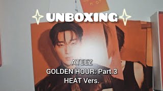 Unboxing| GOLDEN HOUR Part 3| HEAT Vers.