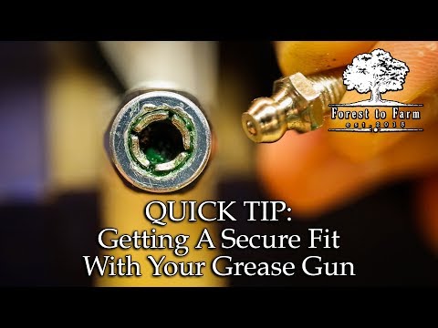 Getting A Secure Fit With Your Grease Gun