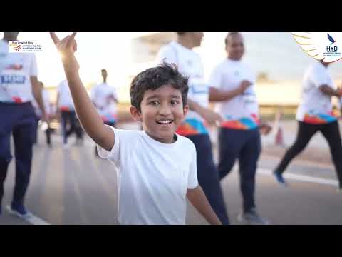 Scenes from the Runway: Hyderabad Airport Run 2025 Highlights!