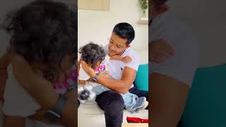 තාත්තාලා ගේ දවස සැමරුවා චූටි දෝණි එක්ක 😍 | Saranga and Saranya Father’s Day celebrations 😍