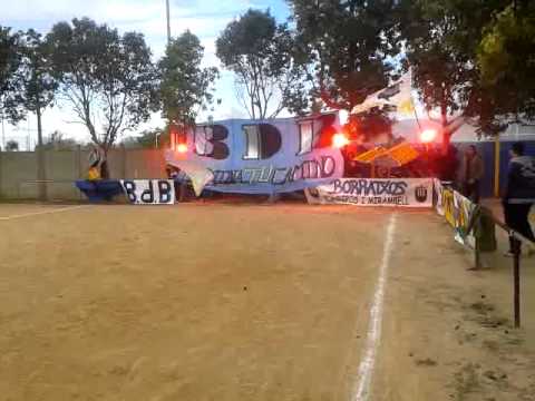 Curva Ultras BdB Bonrepos vs Alboraia ¡Bengalas!