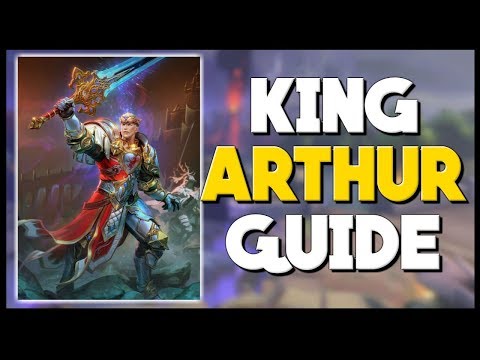 Smite - The Complete King Arthur Guide & Build for Season 6 | Solo
