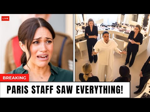 Meghan Markle EXPOSED in Paris | SHOCKING Video Backstage Incident
