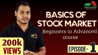 Stock Market Free Course For Beginners To Advanced -Episode1!