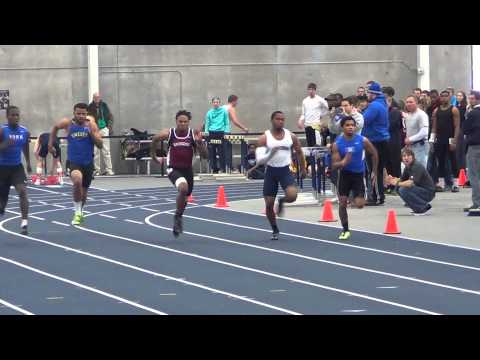 Mens 60m Dash Prelim Heat 5 - Christopher Mosley-Hendricks