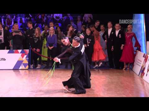 Борискин Данила - Ульянова Елизавета, English Waltz, Первенство России Молодежь Двоеборье 2019