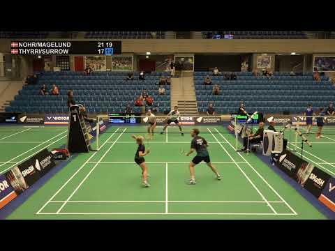 Match point - Nohr / Magelund vs Thyrri / Surrow - XD, SF - Denmark Masters 2021