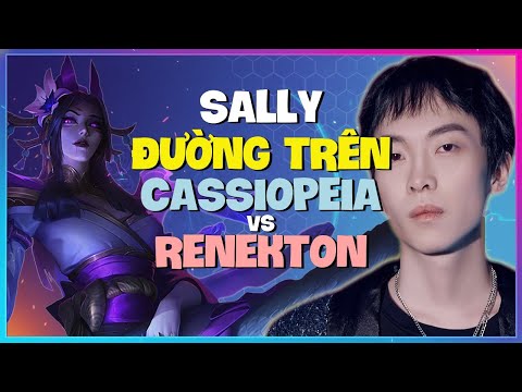 Cassiopeia Thách Đấu: Sally Hủy Diệt Đường Trên, Macro/Micro Cực Đỉnh! (Vietsub)