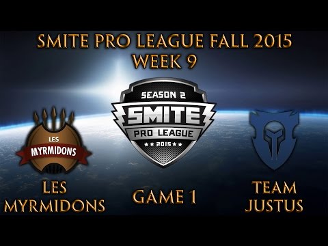 SPL Fall Week 9: Myrmidons vs. JusTus (Game 1)