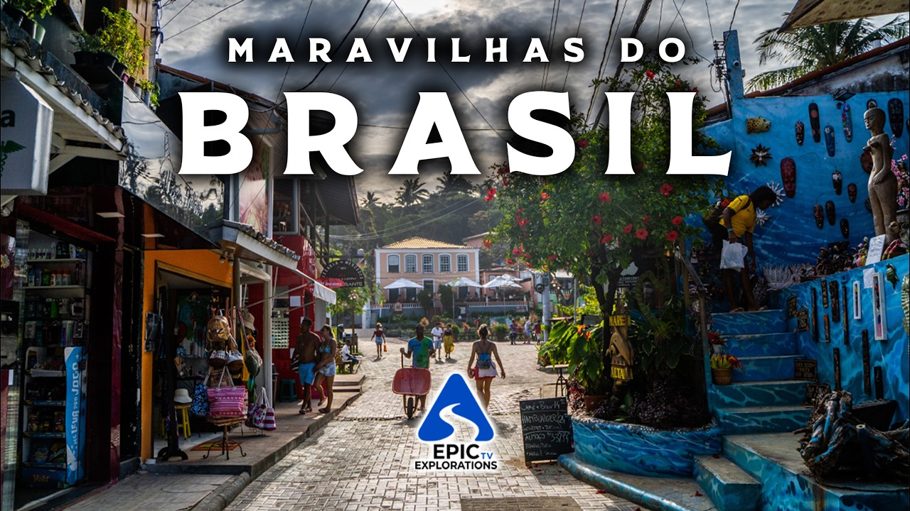 Maravilhas do Brasil | Lugares Mais Incríveis do Brasil | Guia de Viagem em 4K