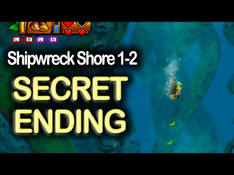 Donkey Kong Country: Tropical Freeze [Shipwreck Shore 1-2] (Secret Ending) 🍌