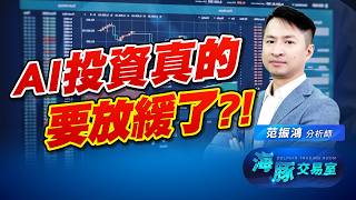 台股大奇蹟日出現?! AI基礎建設投資要放緩?｜海豚交易室｜范振鴻