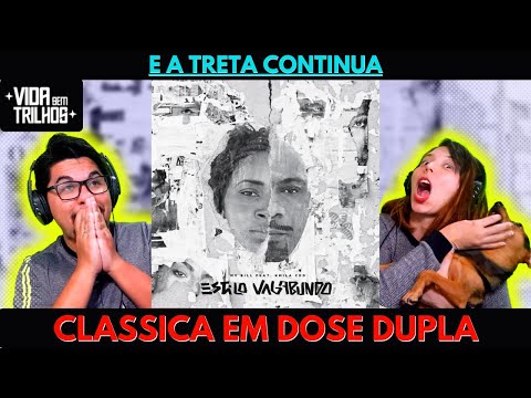 Roqueiros Reagindo a RAP - MV Bill pt Camila CDD Estilo Vagabundo 3 - Reação Vida Sem Trilhos