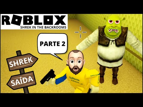 Backrooms do Shrek e das Entidades - ROBLOX (SHREK IN THE BACKROOMS) - PARTE 2