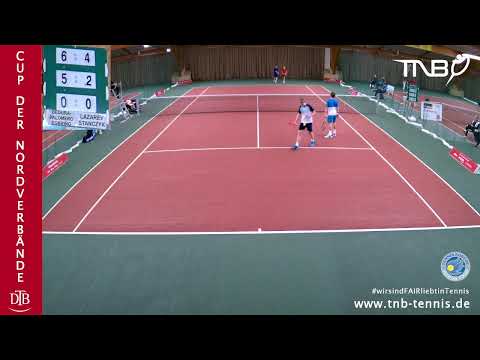 Cup der Nordverbände - Court 2 - 04.03.2022 -  DEDURA-PALOMERO / Mats vs. LAZAREV / STANCZYK