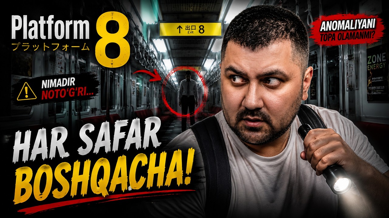 BU POYEZDDAN CHIQIB BO‘LMAYDI! 😨 #1 (PLATFORM 8)