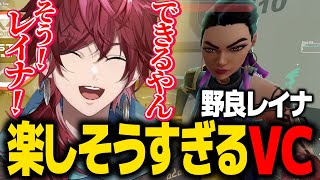 【VALORANT】リスナーには聞こえないけど楽しそうすぎるVCでランクをするローレン【ローレン にじさんじ 切り抜き】