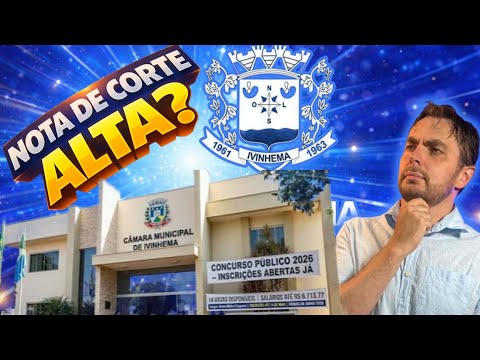 CONCURSO IVINHEMA-MS|NOTA DE CORTE