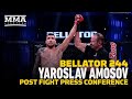 Bellator 244: Yaroslav Amosov Targets 'Legend' Jon Fitch As Future Opponent - MMA Fighting