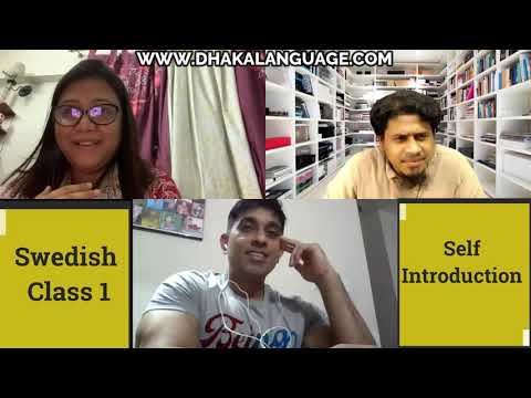 Swedish class video 5 at Shield Language Academy