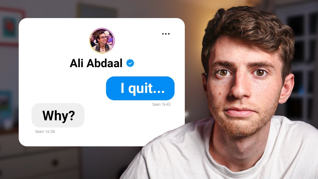 Why I Left The Ali Abdaal Team