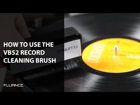 How to Clean Vinyl Records and Stylus With the Fluance Anti-static Carbon Fiber Brush