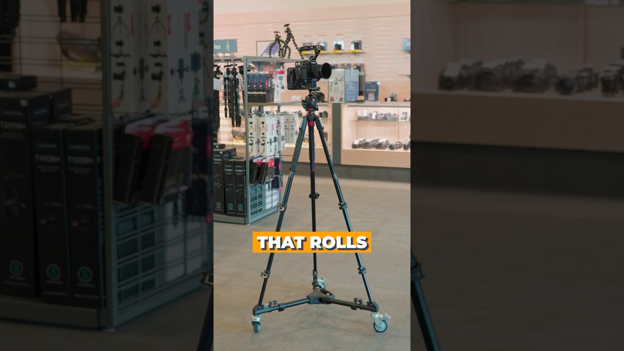 A Tripod on Wheels? How it's done