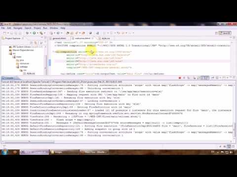 Java EE J2EE Tutorial for beginners Part12   Creating UI with Facelets, JSF, PrimeFaces, WebFlow