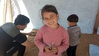 طعامنا على النار والحطب 😭💔  #explore #اشتراك