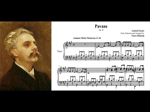 Gabriel Fauré plays his Pavane Op. 50