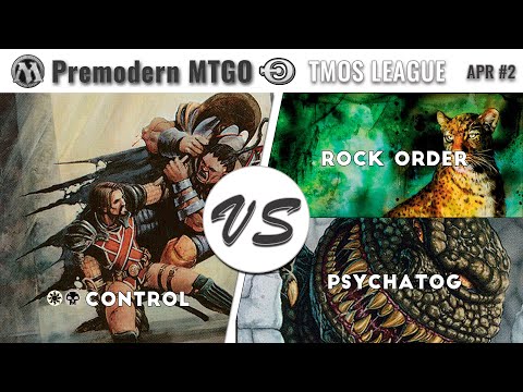 TMOS Weekly April #2 with BW Control - Round 5 vs Rock Order and Round 6 vs Psychatog